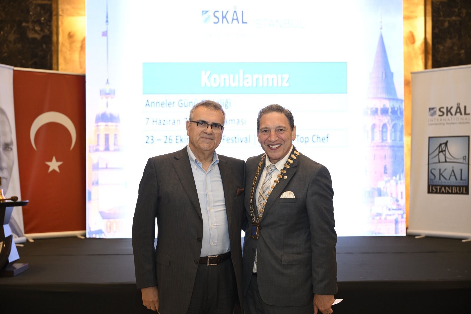 Turizm Sektör Temsilcileri Skål Mayıs Ayı Toplantı Yemeği’nde Buluştu