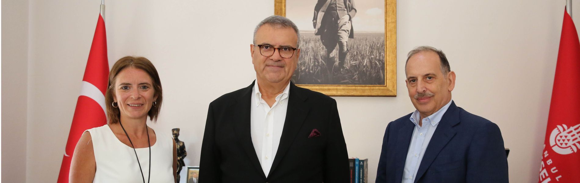 Levanten Kültür ve Mirasını Koruma Derneği’nden İBB Başkan Danışmanı Ümit Öztürk’e Ziyaret