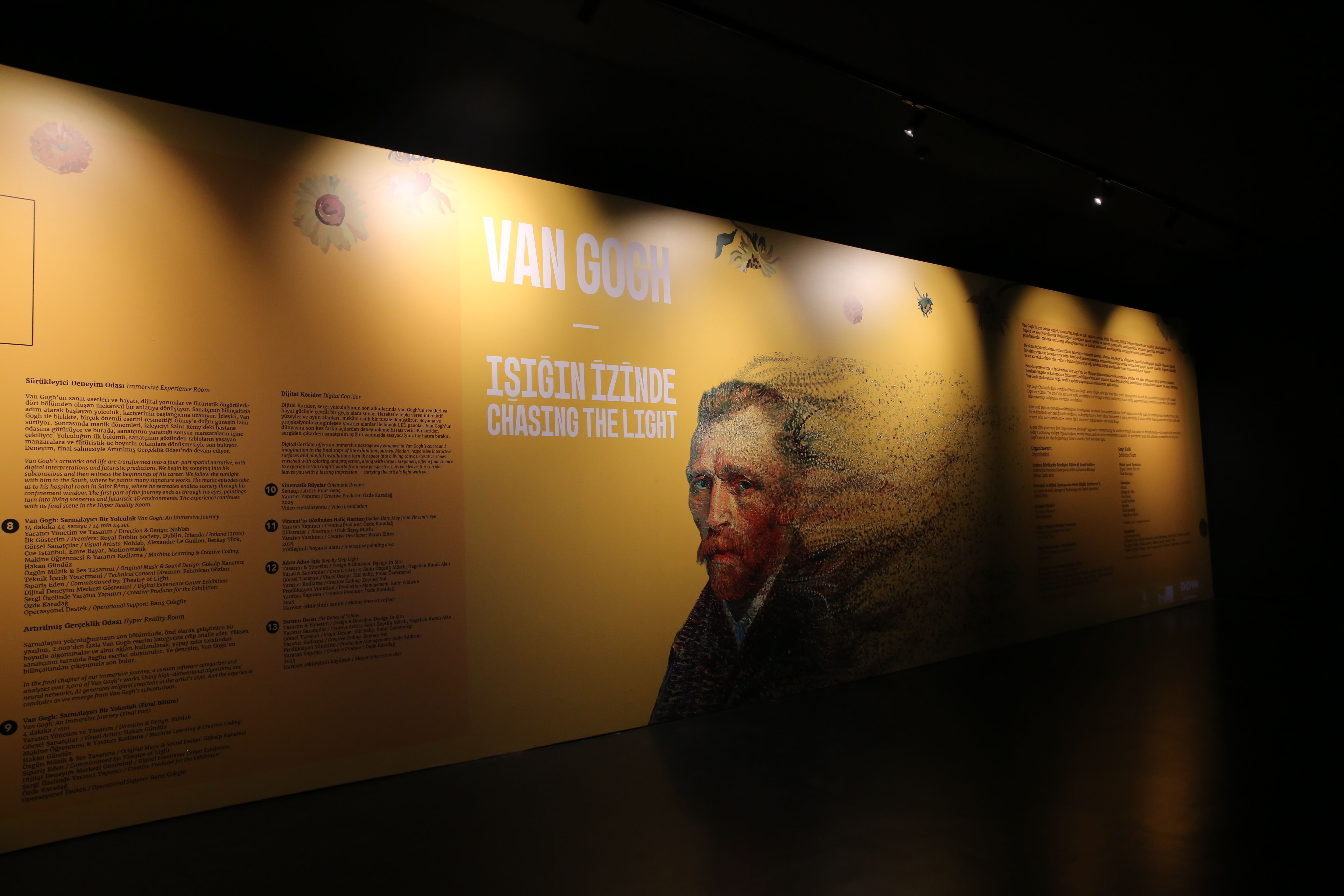 Van Gogh’un Işığı İstanbul’da: “Işığın İzinde” Sergisi İBB Dijital Deneyim Müzesi’nde